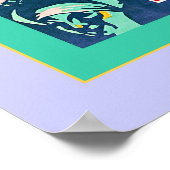 カーニバル～パナマ～ヴィンテージ旅行ポスター ポスター (角)