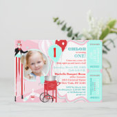 カーニバル ピンク 2 招待状 (スタンド正面)