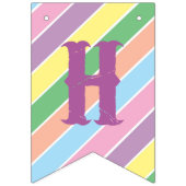 カーニバル-遊園地-パステル-誕生日-シャワー バンティングフラッグ (第2の旗)