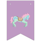 カーニバル-遊園地-パステル-誕生日-シャワー バンティングフラッグ (第1の旗)