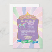 カーニバル-遊園地-パステル-誕生日-招待状 招待状 (正面/裏面)