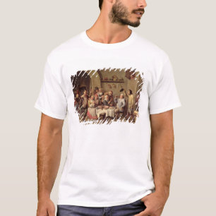 カーニバル: 「Le Roi Boit」、1690年(銅の油) Tシャツ