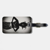 カーニバルa b**** ラゲッジタグ (裏面横)