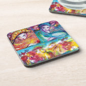 カーニバルNIGHT仮面仮面，ダンスと音楽 コースター (左側)