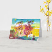 カーニバルNIGHT / Venetian Masquerade,，ダンスミュージック カード (黄色い花)