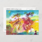 カーニバルNIGHT / Venetian Masquerade,，ダンスミュージック ポストカード (正面/裏面)