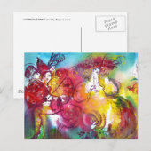 カーニバルNIGHT / Venetian Masquerade,，ダンスミュージック ポストカード (正面/裏面)