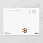 カーニバルNIGHT / Venetian Masquerade,，ダンスミュージック ポストカード (裏面)