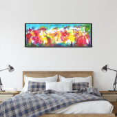 カーニバルNIGHT / Venetian Masquerade, Dance Music キャンバスプリント (インサイチュ (寝室))