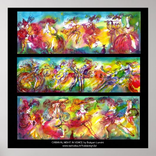 カーニバルNIGHT / Venetian Masquerade, Dance Music ポスター (正面)