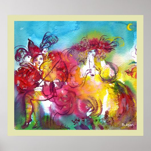 カーニバルNIGHT / Venetian Masquerade, Dance Music ポスター (正面)