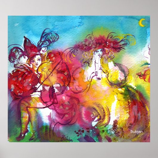 カーニバルNIGHT / Venetian Masquerade, Dance Music ポスター (正面)