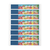 カーニバルNIGHT / Venetian Masquerade, Dance Music ラップアラウンド宛名ラベル (シート)