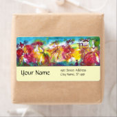 カーニバルNIGHT / Venetian Masquerade, Dance Music ラベル (インサイチュ)