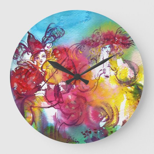 カーニバルNIGHT / Venetian Masquerade, Dance Music ラージ壁時計 (正面)