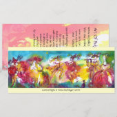 カーニバルNIGHT / Venetian Masquerade, Dance Music 招待状 (正面/裏面)