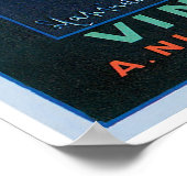 カーニバルVinhoドポルトヴィンテージワインアンドアート ポスター (角)