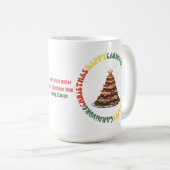 カーニバークリスマスマグ コーヒーマグカップ (正面右)