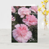 カーニパーソナライズされたス70周年結婚記念 カード (黄色い花)