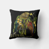 カーニュージーランドマウンテンオウム クッション (裏面)