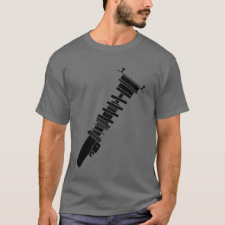 カーニングコイルオーバースプリング ライフスタイルギフト Tシャツ