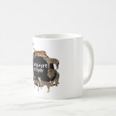 カーニヴォーレの飼育員 コーヒーマグカップ (正面右)