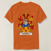 カーニーコートオブアームズ家紋 Tシャツ (デザイン正面)