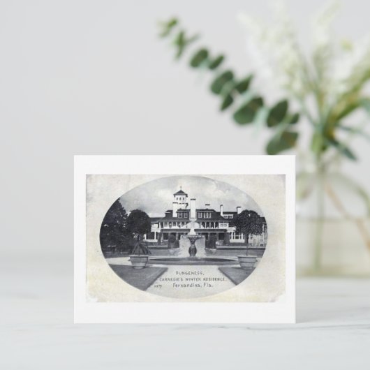 カーネギーウィンターホームフェルナンディーナビーチフロリダ ポストカード (スタンド正面)