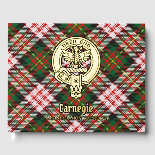 カーネギーファミリー懇親会 ゲストブック (正面)