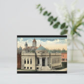 カーネギーライブラリサンベルナルディーノCAヴィンテージc1915 ポストカード (スタンド正面)