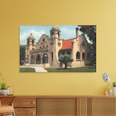 カーネギー公共図書館の見解 キャンバスプリント (インサイチュ (リビング))