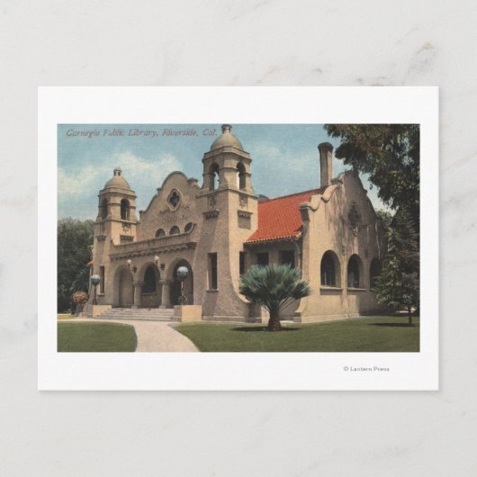 カーネギー公共図書館の見解 ポストカード (正面)