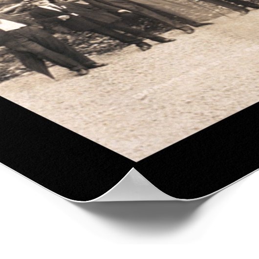 カーネギー製鋼会社写真1908 ポスター (角)