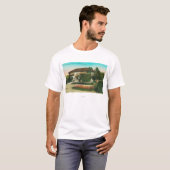 カーネギーLibraryLakeport、カリフォルニアの外観 Tシャツ (正面フル)