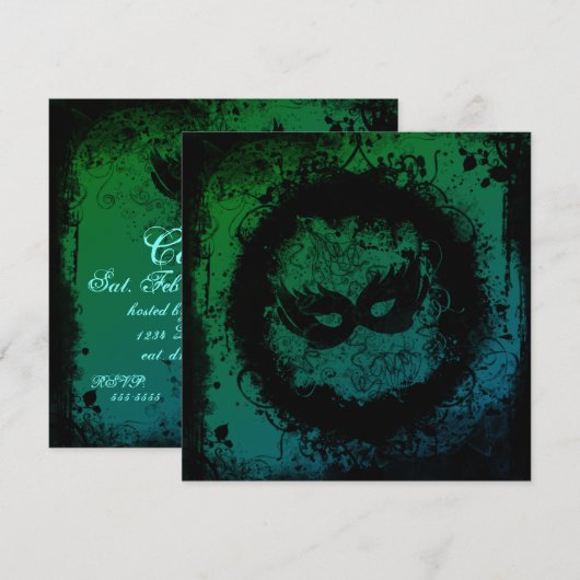 カーネグランジル 招待状 (正面/裏面)