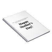 カーネット写真a spirale ノートブック (右側)