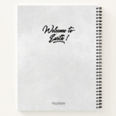 カーネットa spiraleカスタマイズ// Crocus ノートブック (裏面)