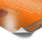 カーネリアン・プロパティ・チャート フォトプリント            (角)