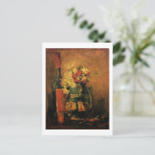 カーネーションとバラとボトル シーズンポストカード (スタンド正面)