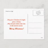 カーネーションとバラとボトル シーズンポストカード (裏面)