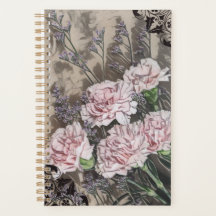 カーネーションとラベンダー