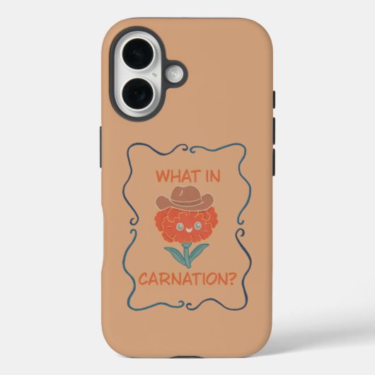 カーネーションのコワイモノなんて Case-Mate iPhoneケース (裏面)