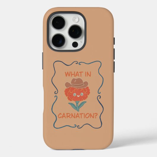 カーネーションのコワイモノなんて Case-Mate iPhoneケース (裏面)