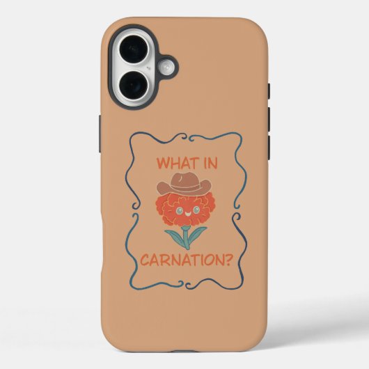 カーネーションのコワイモノなんて Case-Mate iPhoneケース (裏面)