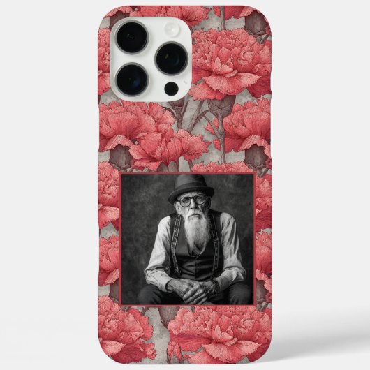 カーネーションの写真 クラシックな母へのギフト Case-Mate iPhoneケース (裏面)