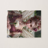 カーネーションの美しい1月の妖精 ジグソーパズル (横)