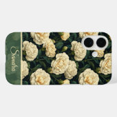 カーネーションの花の名前のバースデーサプライズ Case-Mate iPhoneケース (裏面 (横))