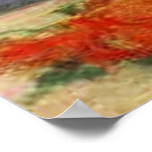 カーネーションやその他の花が付いた花瓶ゴッホ ポスター (角)