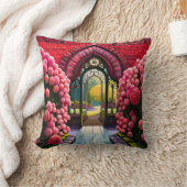 カーネーションズの門:シークレットガーデンへようこそ クッション (ブランケット)