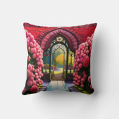 カーネーションズの門:シークレットガーデンへようこそ クッション (裏面)